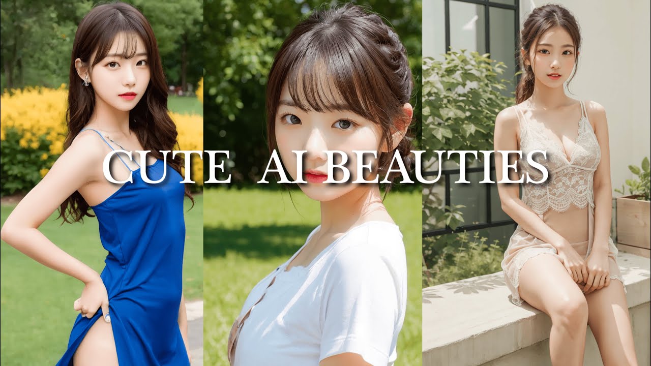 【AI美女図鑑】Image collection of cute AI beauties！/귀여운 AI 미녀의 이미지 모음/คอลเลก ...